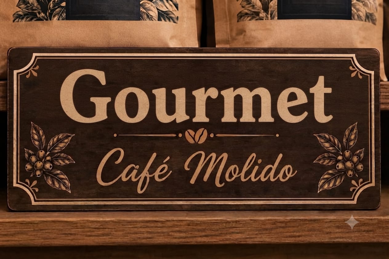 CAFÉ MOLIDO (250 gr.) mezcla GOURMET